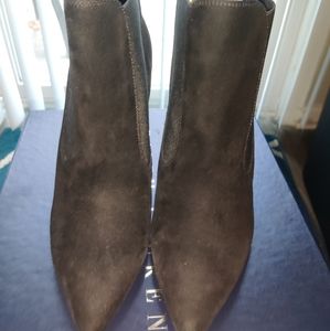 Ralph Lauren suede booties